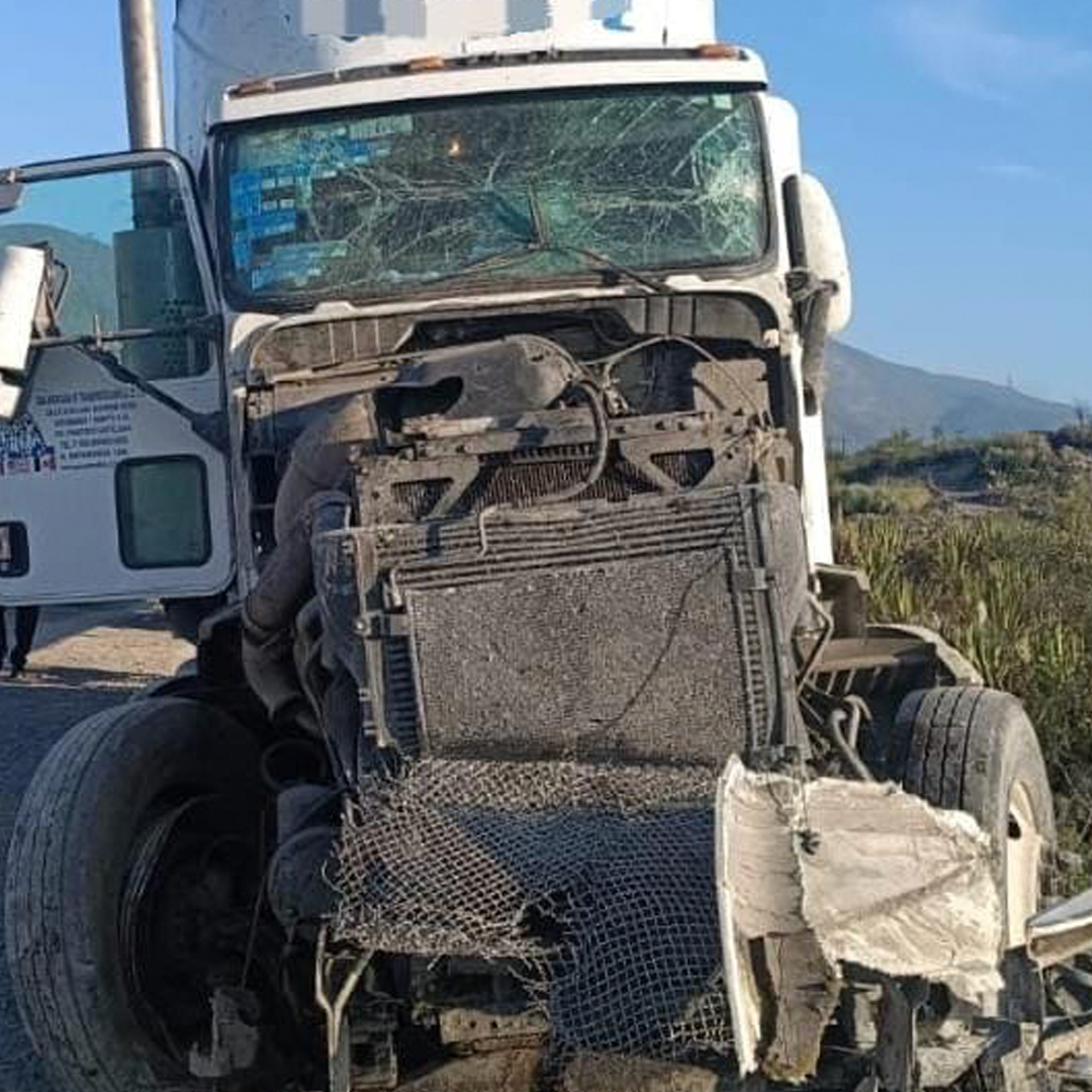 Accidente en la Carretera Federal 101 deja una persona muerta en Tula, Tamaulipas